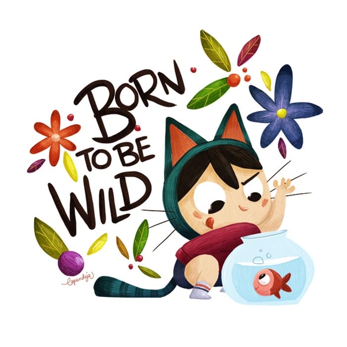 Born to be Wild de La Pendeja Nuria Aparicio