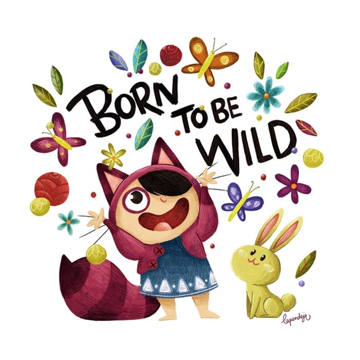 Born to be Wild de La Pendeja Nuria Aparicio