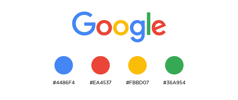 Identidad visual Colores Logo Google