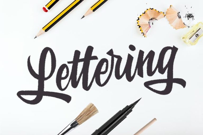 Lettering: Qué es y en qué se diferencia de la caligrafía o tipografía