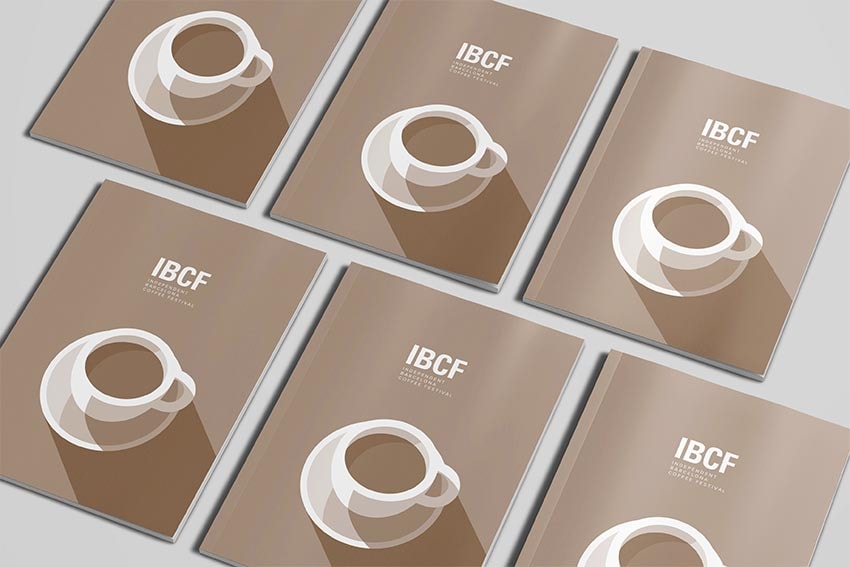 Cuadernos Cartulina de color Impresión tinta blanca digital IBCF Festival Café Barcelona