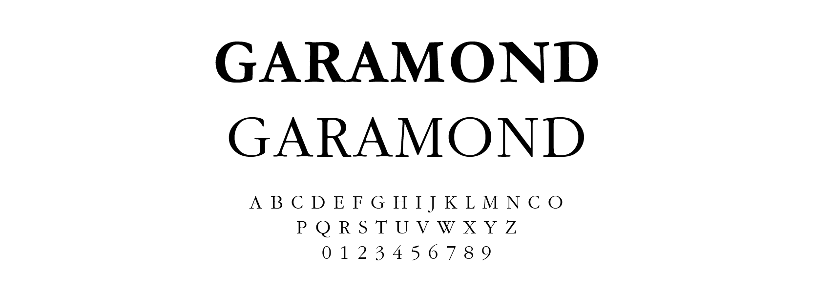 Tipografía Garamond Claude Garamond siglo XVI