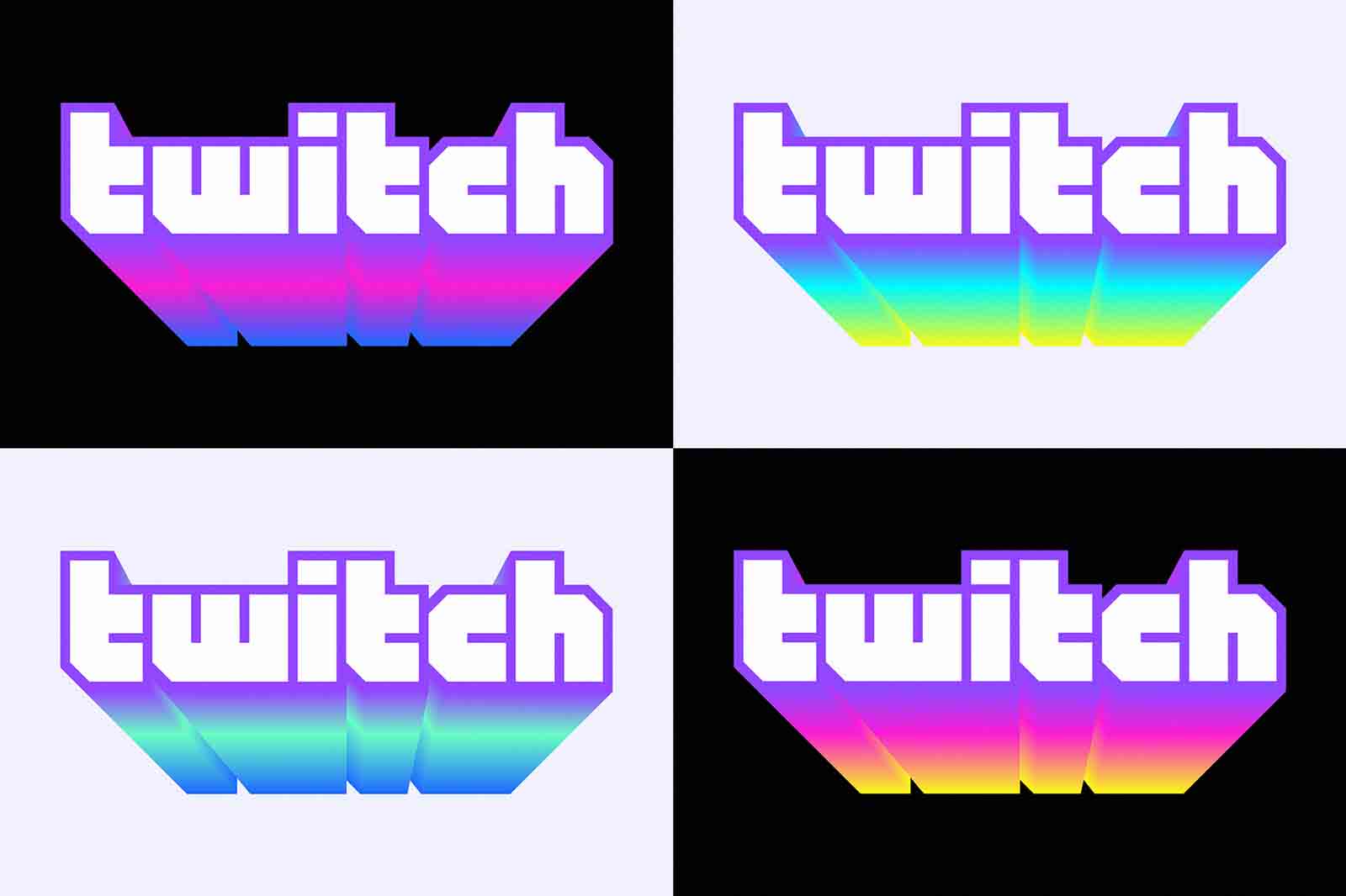 logos twitch degradado