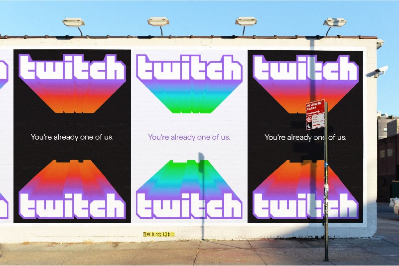 campaña publicitaria twitch